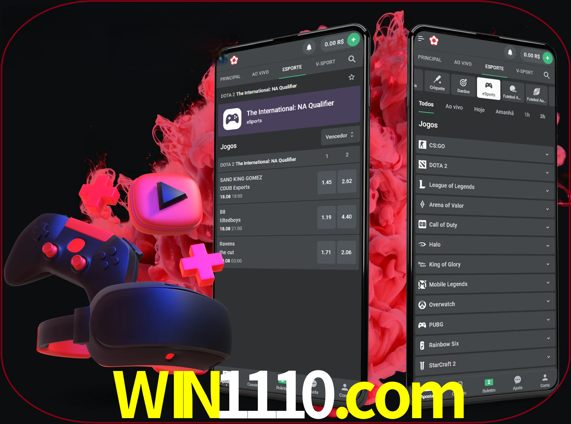 Para ter a aplicação móvel win1110 no seu smartphone, basta descarregar o ficheiro apk e seguir as instruções.