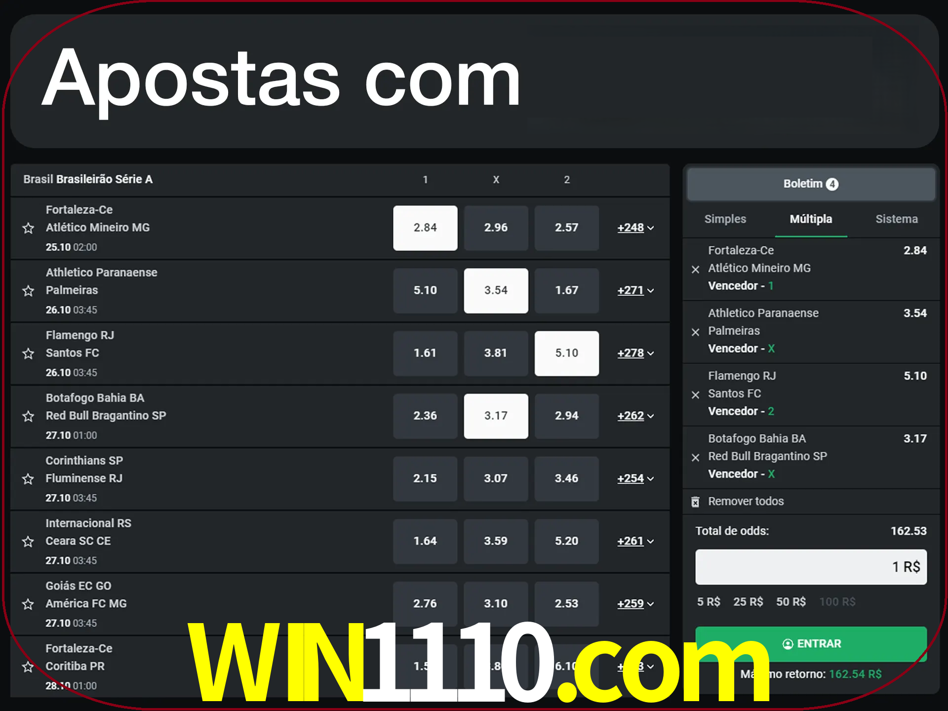 Aposte em vários diciplines com LeonBet.